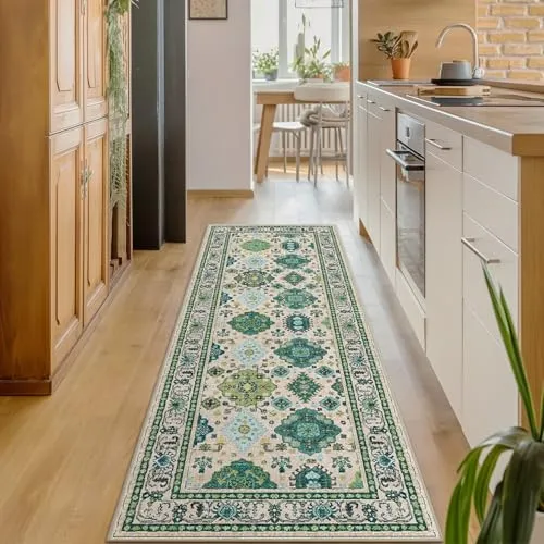 Bavni Vintage Medallion Rugs — Ivory